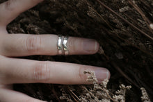 Fingertips knuckle ring sterling silver 925 Minimal handmade women Girl skinny midi stacking