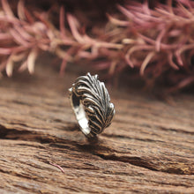 Starfish coral Ring made of sterling silver 925 for women nautical style