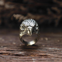 Eagles sterling silver ring 925 for men American football style