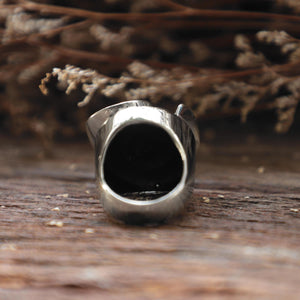 flower ring for women made of sterling silver 925 boho style