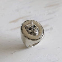 Memento Mori Skull Ring Sterling Silver 925 Biker Men's Gifts for Him Signet Fathers Day