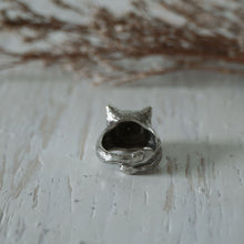 cat ring for unisex made of sterling silver ring 925 cute animal style