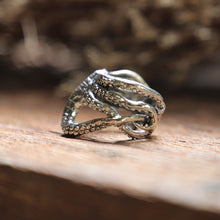 scorpion Tentacles ring for men made of sterling silver 925 Sci-fi