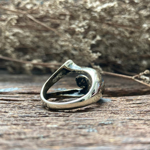 Thai number 4 four ring for unisex made of sterling silver 925 minimalist
