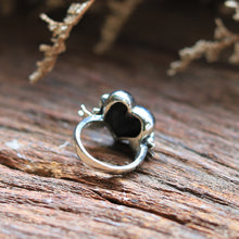 Heart love sterling silver Ring 925 unisex old school gift for her statement