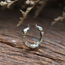 Scorpion tail thumb sterling silver ring 925 unisex biker zodiac gothic animal punk