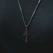 royal Cross pendant necklace for men made of sterling silver 925 Crucifix