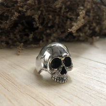 Memento Mori skull ring sterling silver 925 Jewelry heavy metal gothic biker handmade Pirate rocker